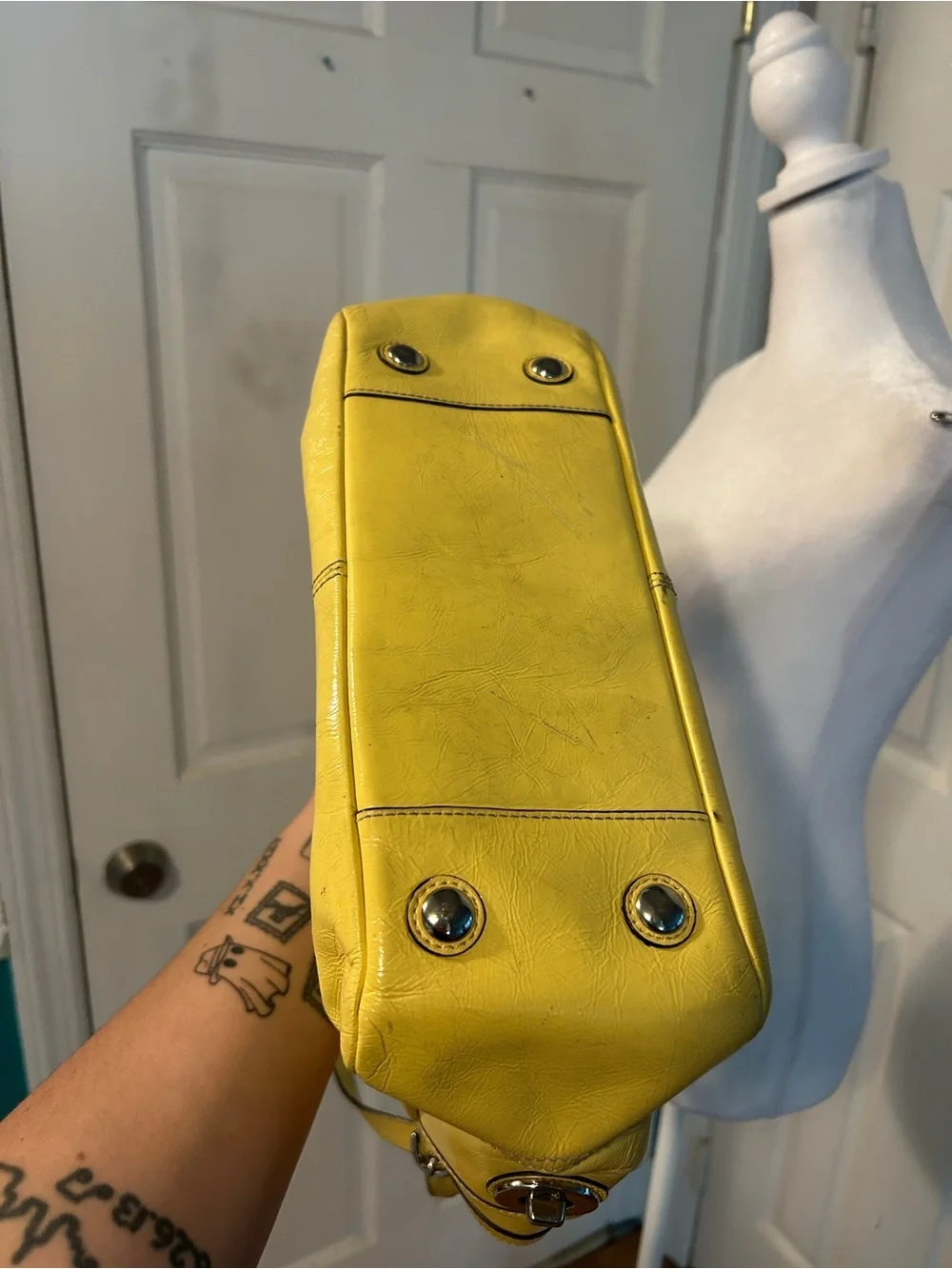 Coach shoulder tote